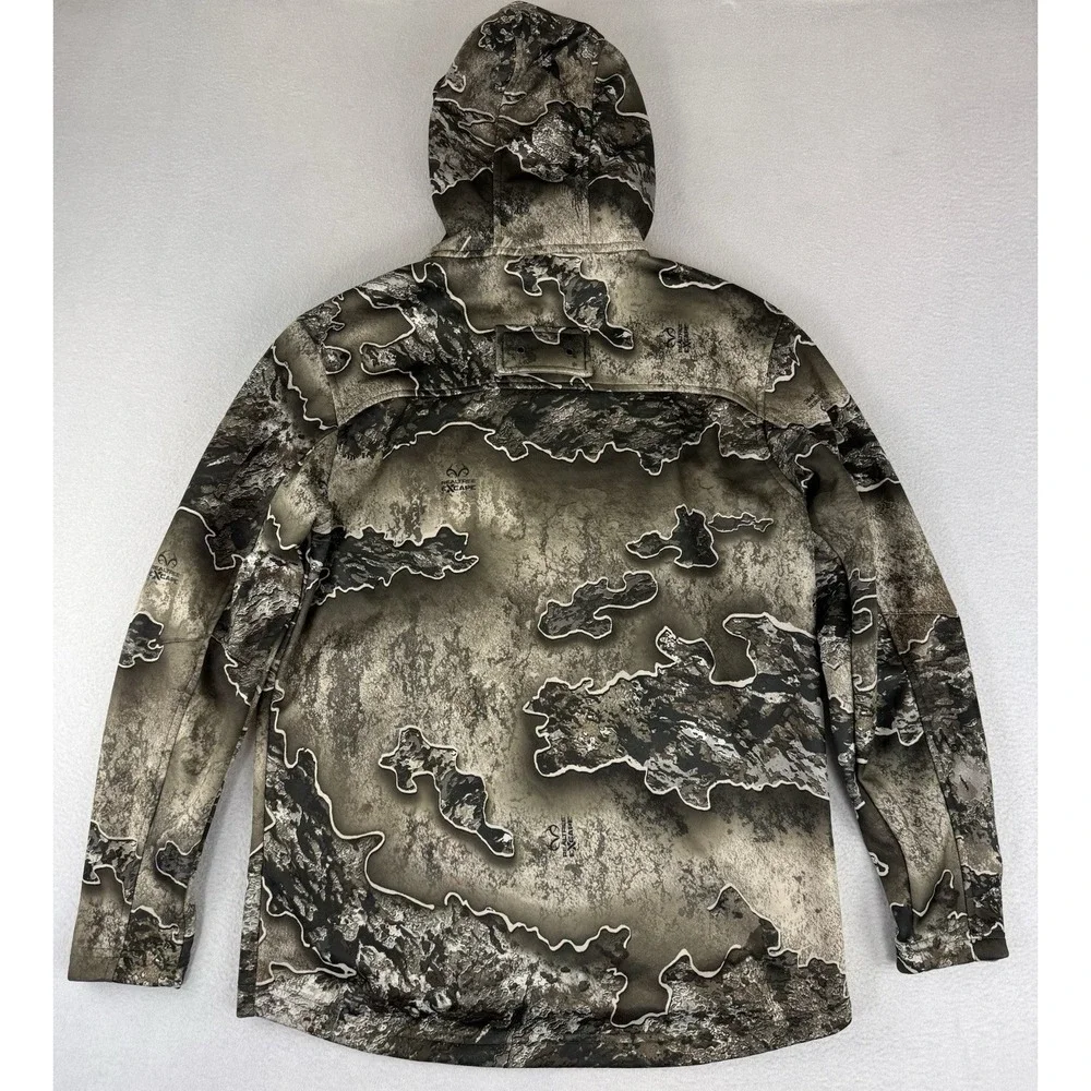 Scent Blocker‎ Hooded Jacket Men's Medium Hunting Jacket Realtree Excape Camo S3